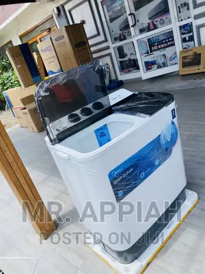 7kg Top Load Washing Machine(Midea)White/Black 