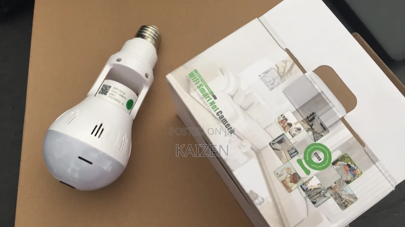 360 Degrees View Bulb Camera