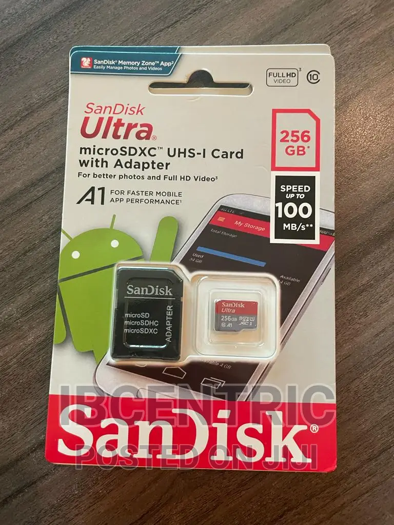 Sandisk Ultra 256gb Sd Card