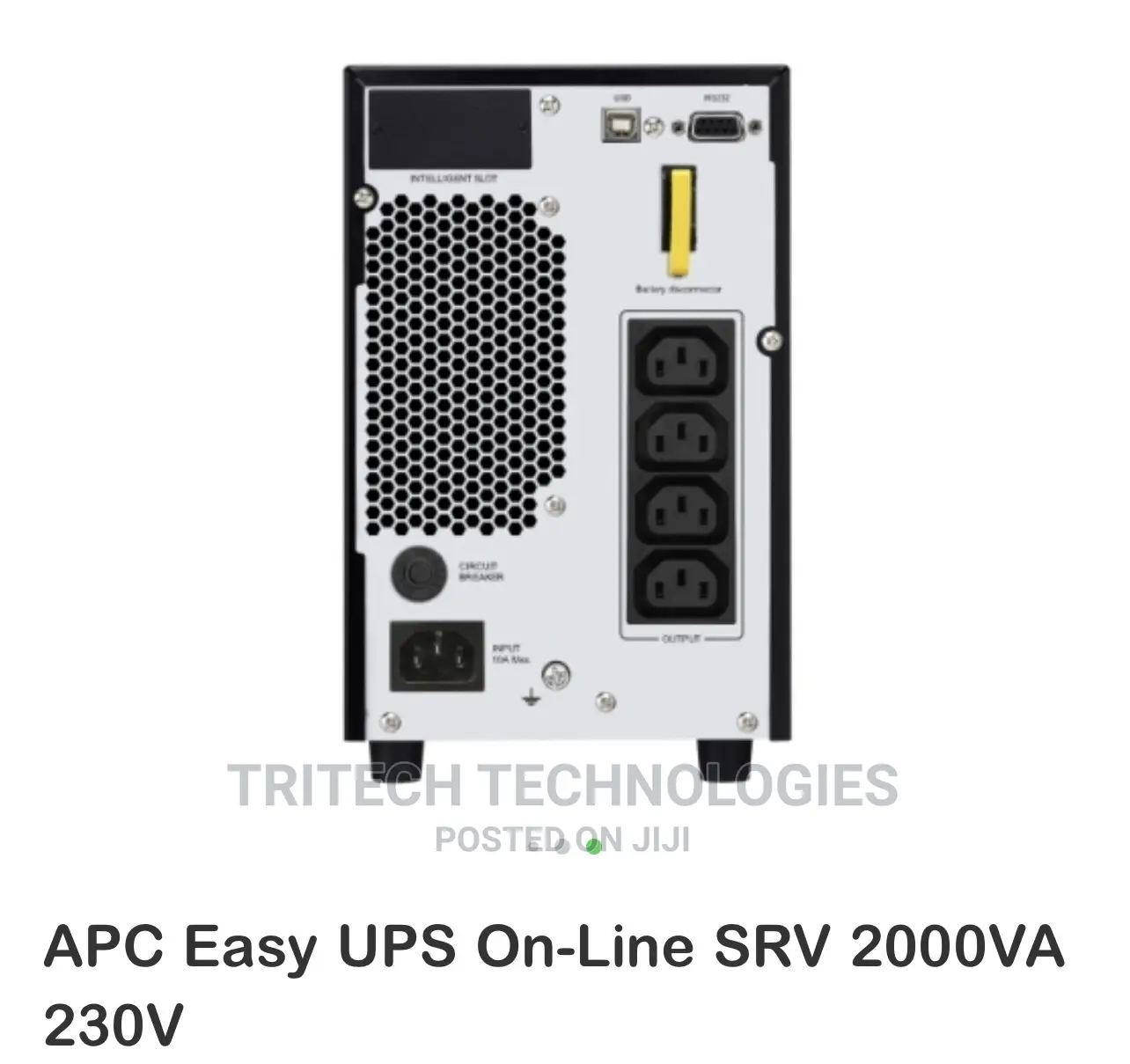 APC Easy UPS on-Line SRV 2000va 230V