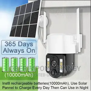 CCTV Solar Wifi/ 4g Camera( Wifi Version)(Not Sim Version)