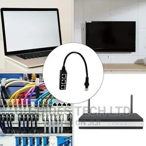 1 to 3 RJ45 Ethernet Extension, 3 in 1 RJ45 Splitter