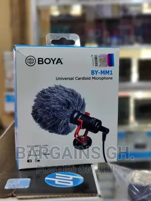 Boya BY-MM1 Universal Cardioid Mic for Phones and Camera