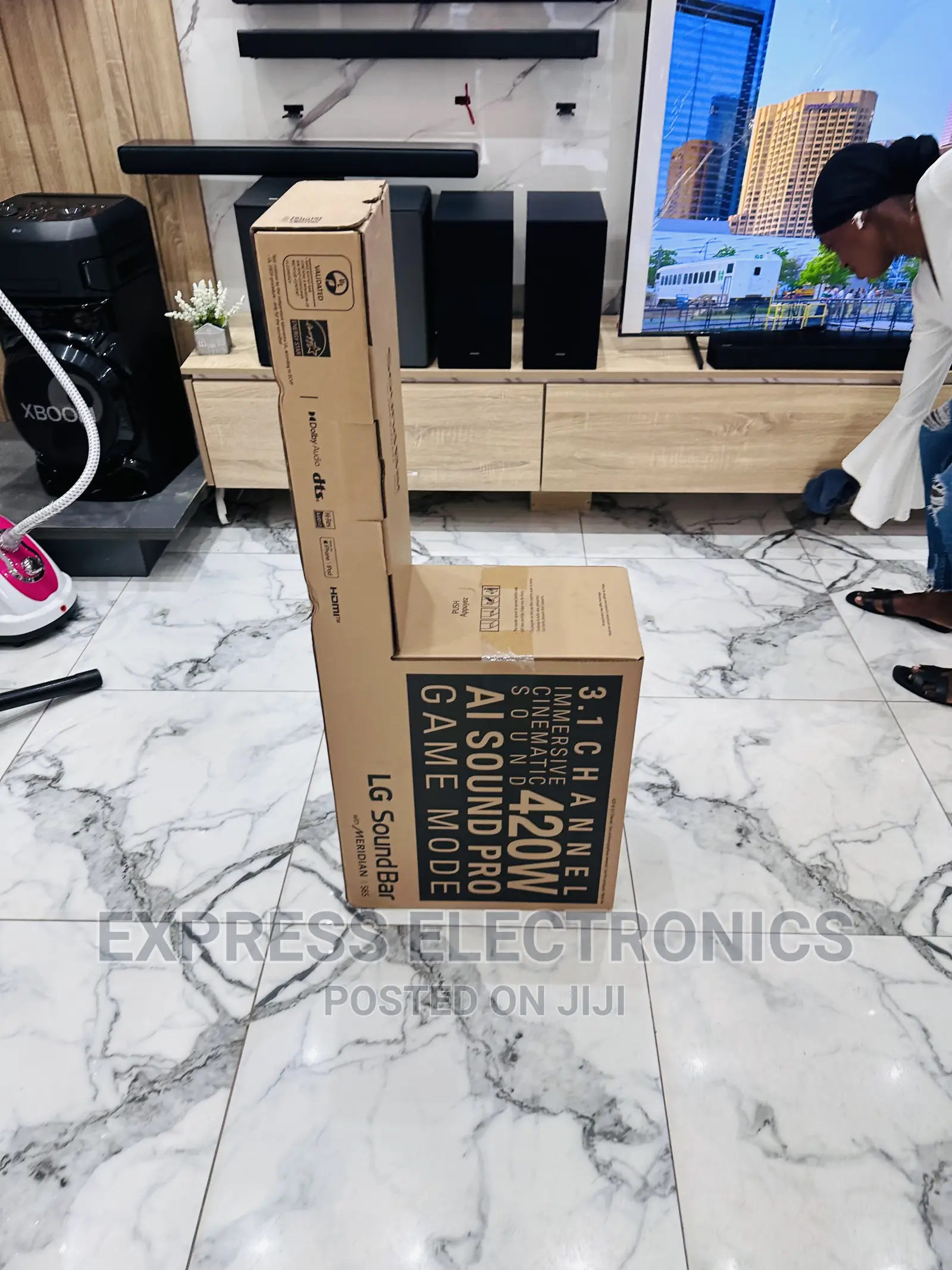 Unique Brand New LG S65 Q Sound System 400W With Woofer