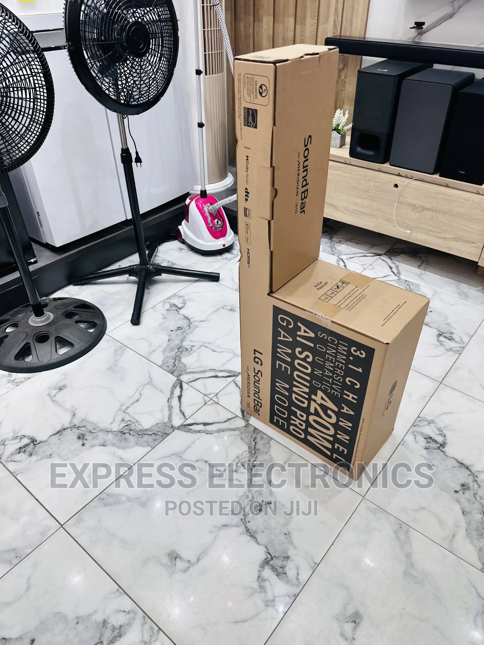 External Wireless Woofer LG S65Q Soundbar 400W