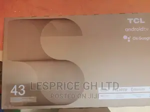 Excellent TCL 43” Smart TV