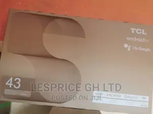 TCL 43” Android Smart High Quality TV
