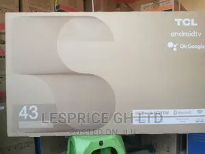 TCL 43” Android Smart Quality Power TV