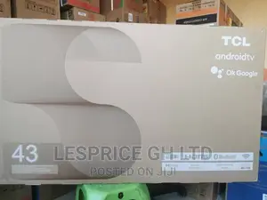 High Power//TCL 43” Smart Android TV