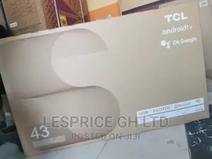 TCL 43” Android Smart High Resolution TV