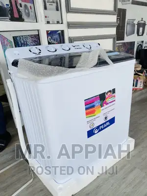 12kg Pearl Double Door Washing Machine(White) 