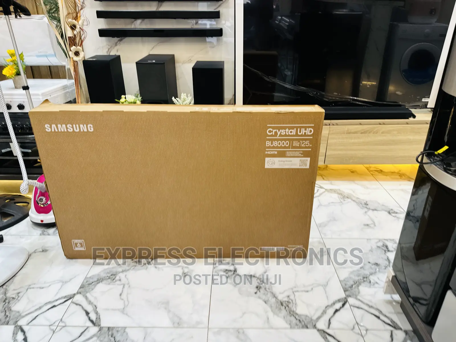 Quality Display UHD Smart 50” Au7022 Samsung Tv 