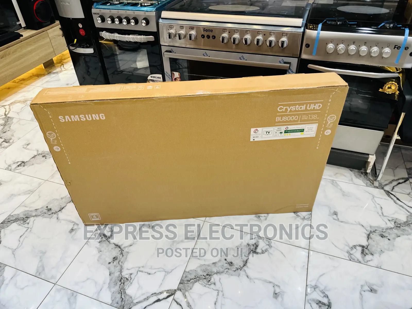 Quality Display Uhd 55”Cu7172 Samsung Screen Smart Tv