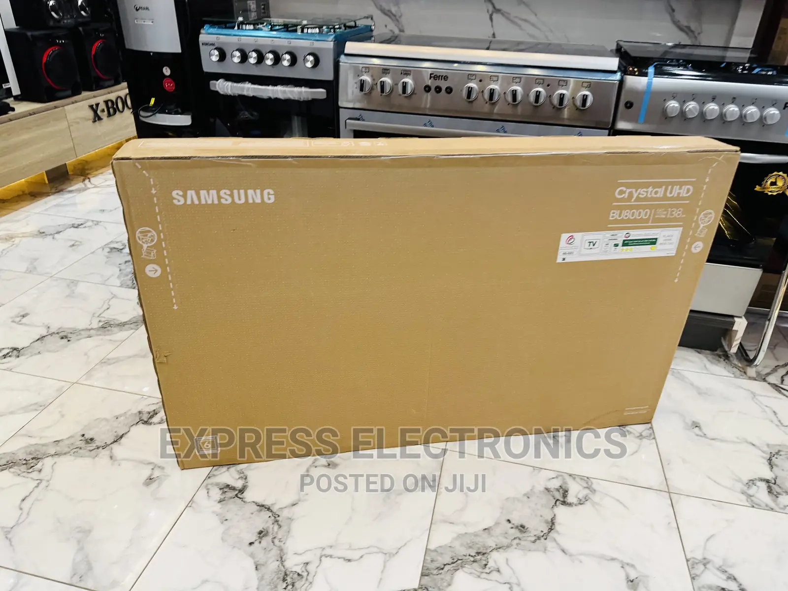 Experience the Real Sound Samsung Uhd Smart 55”Bu8000