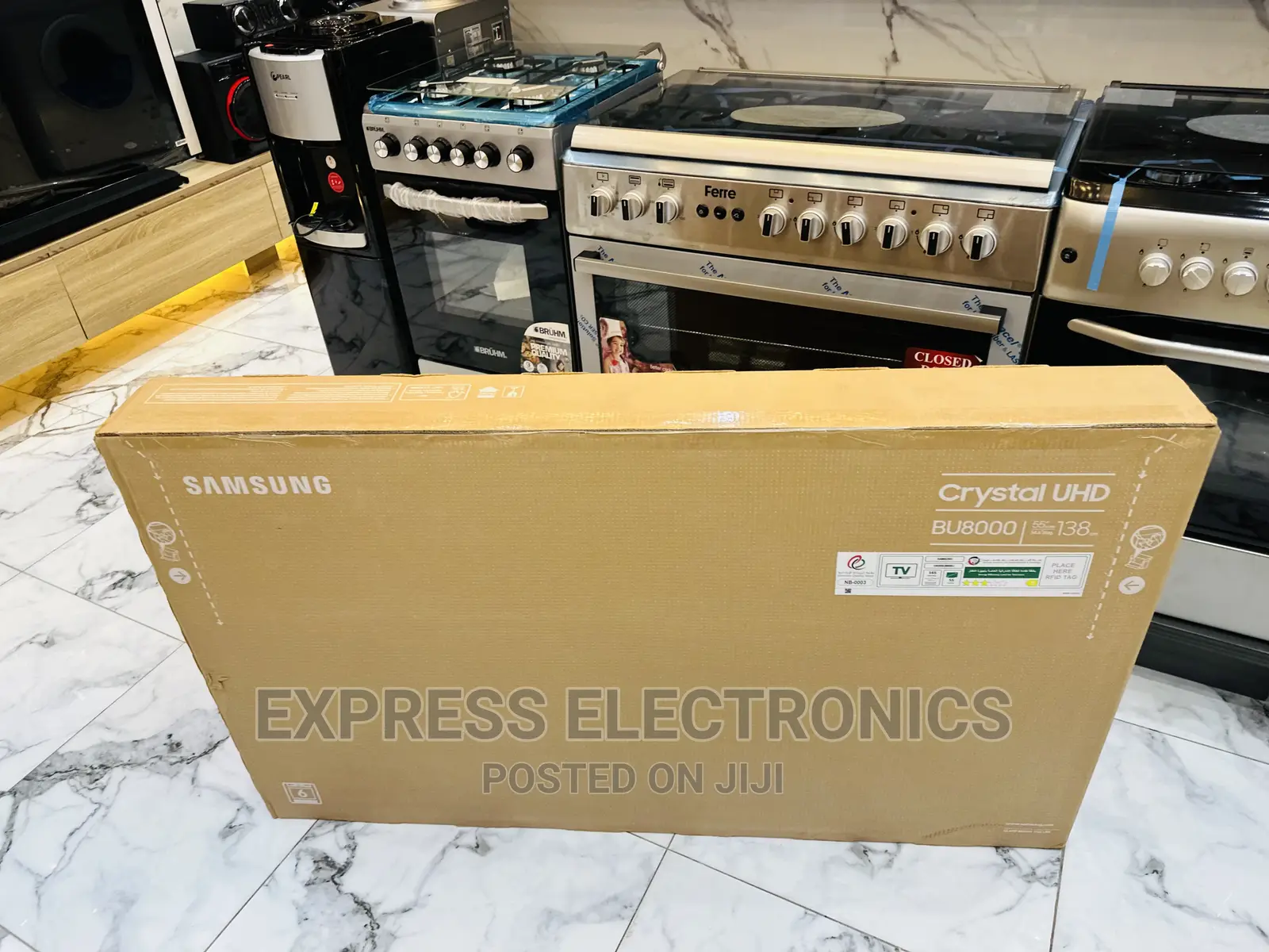 Experience the Real Sound Samsung Uhd Smart 55”Bu8000