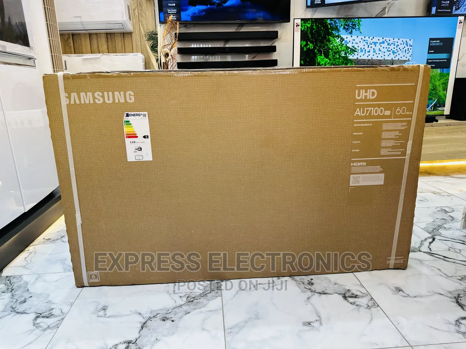 Experience the Real Sound Samsung UHD Smart 60”Au7172