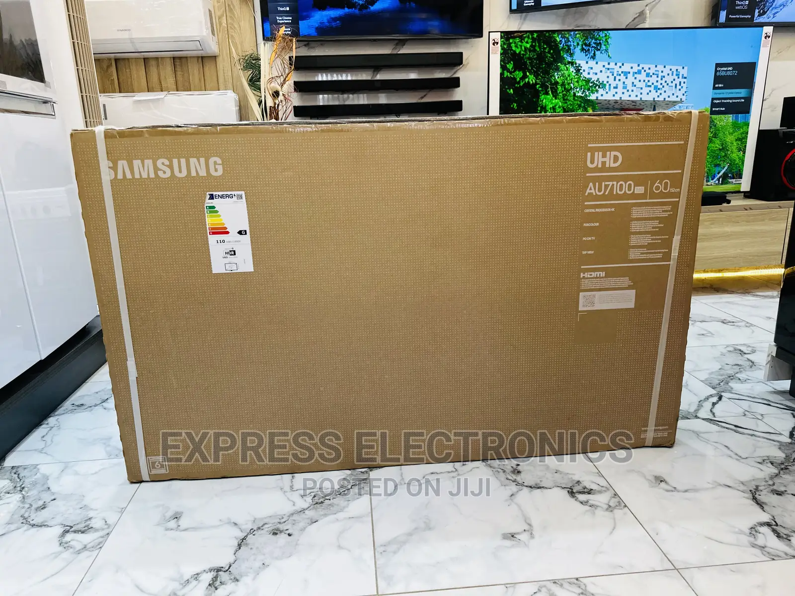 Experience the Real Sound Samsung UHD Smart 60”Au7172