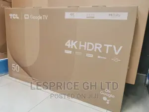 TCL 50” Android Smart HDRTV//Netflix