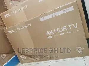 TCL 50” Android Smart TV~Energetic