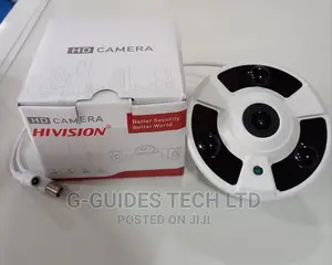 2mp 360° Analog Fisheye Camera With Audio