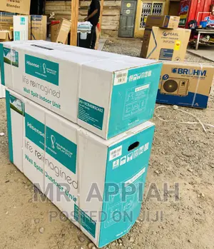 New Hisense 1.5HP R410 Ac(White)