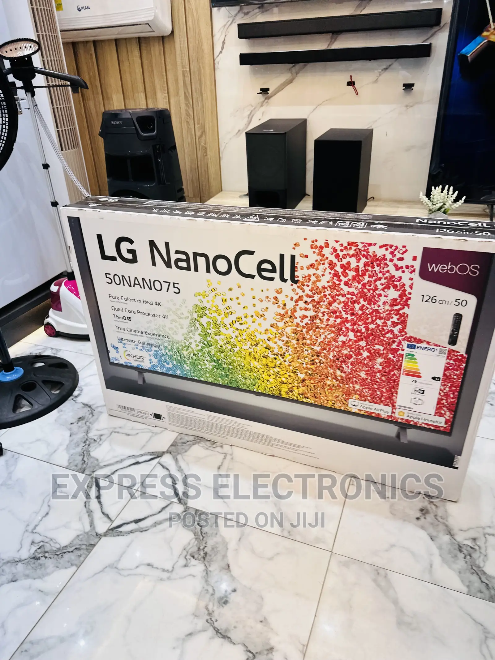 Experience the Real 55NAN0756 UHD Smart Lg Nanocell Tv