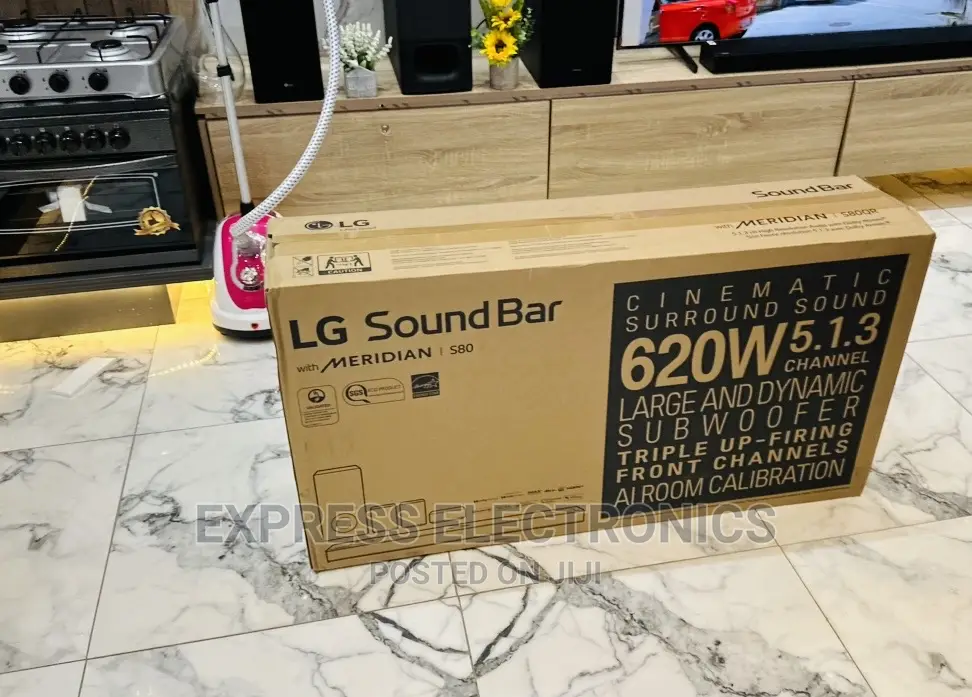 Experience the Real LG S80QR Soundbar With Rear Woofer