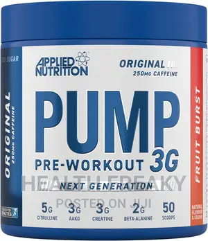 Preworkout Pump 3g Energy Muscle Builder Performance