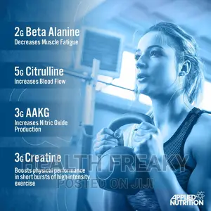 Preworkout Pump 3g Energy Muscle Builder Performance