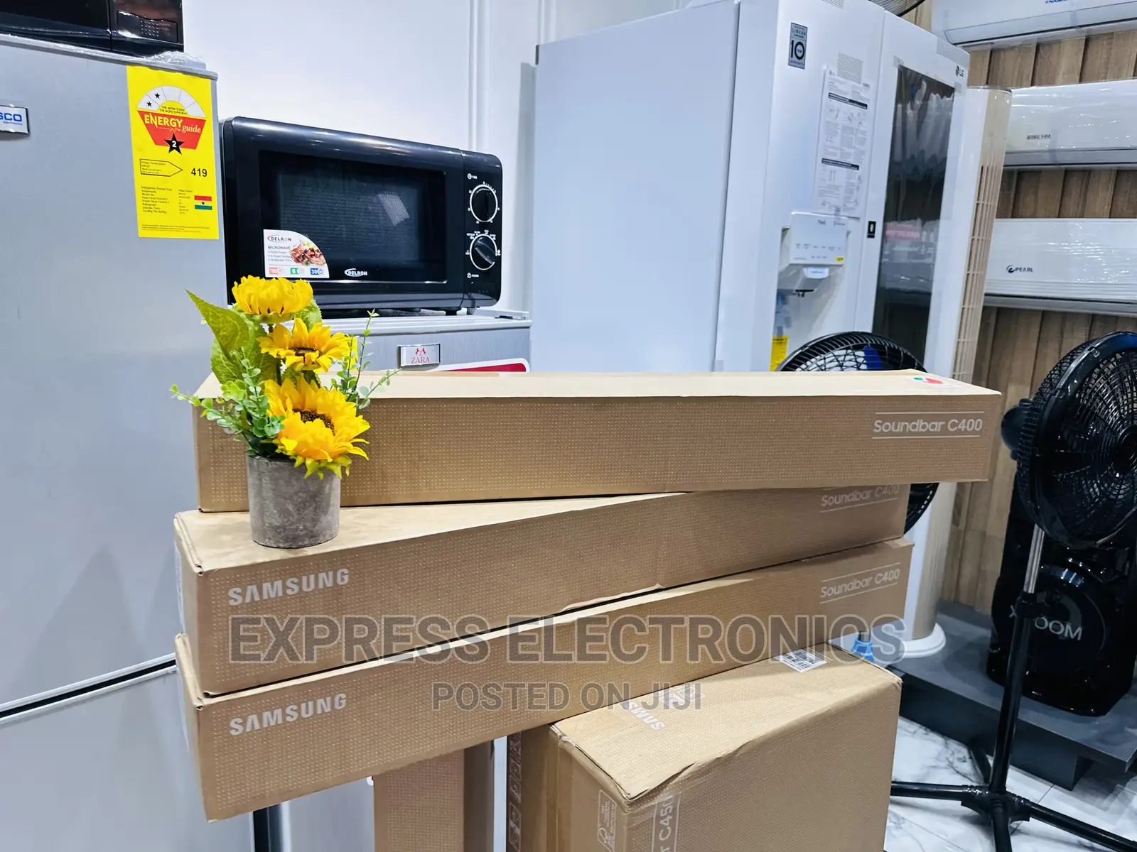 Experience the Real Sound Bar Samsung C400 Single Bar