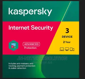 Kaspersky Internet Security 3 Devices 2 Year Windows/Mac/And