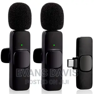2 Phone Wireless Microphones for Android Type C