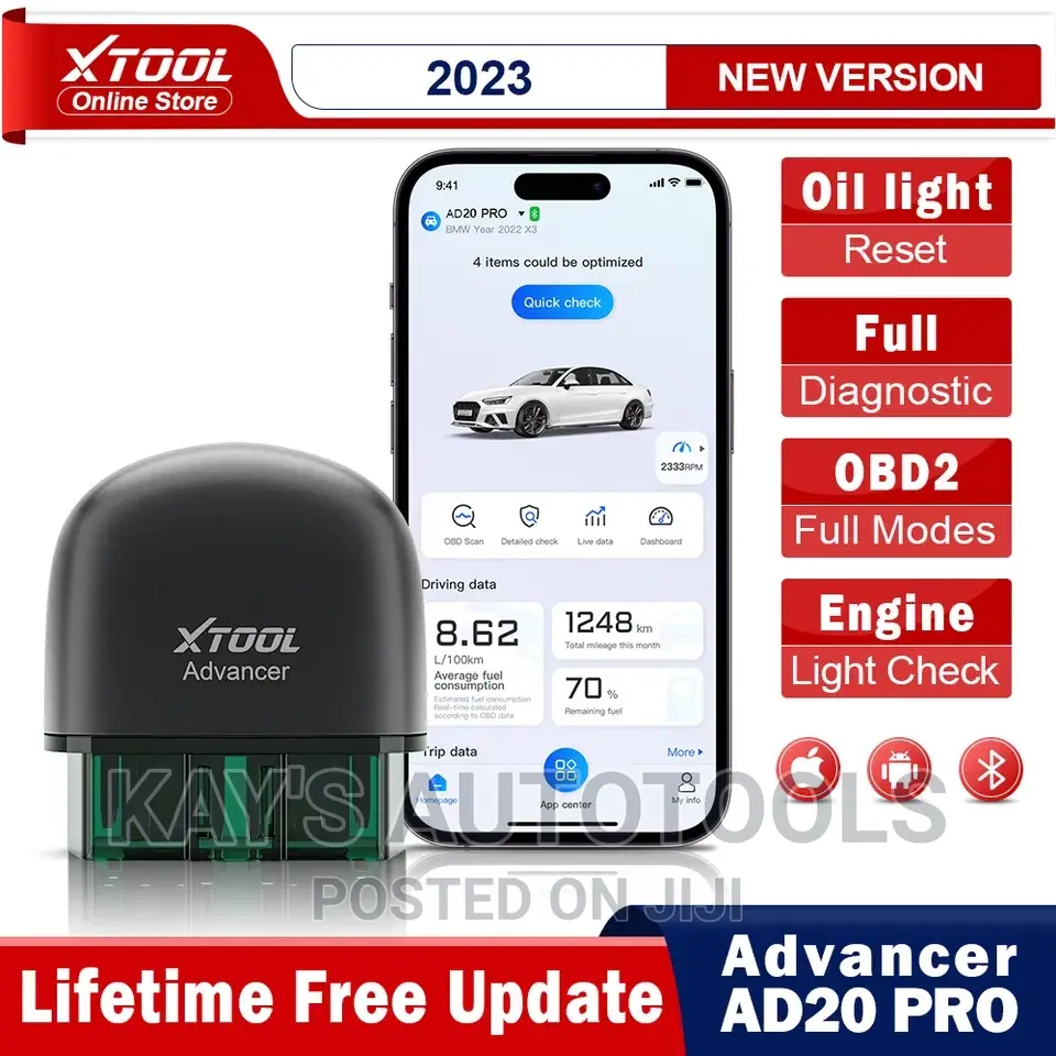 Xtool Ad20 Pro Full System Car Diagnostics Scanner