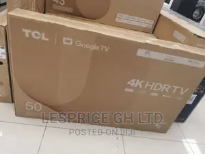 TCL 50” Android Smart Quality Screen TV