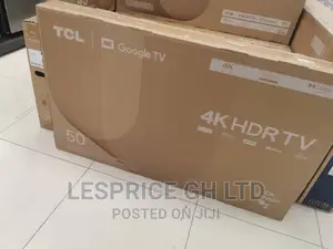 TCL 50” Android Smart Uhd TV