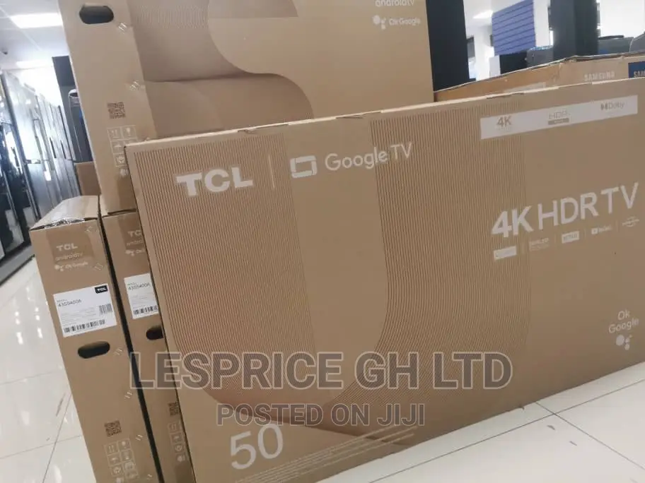 TCL 50” Android Smart Original High Resolution