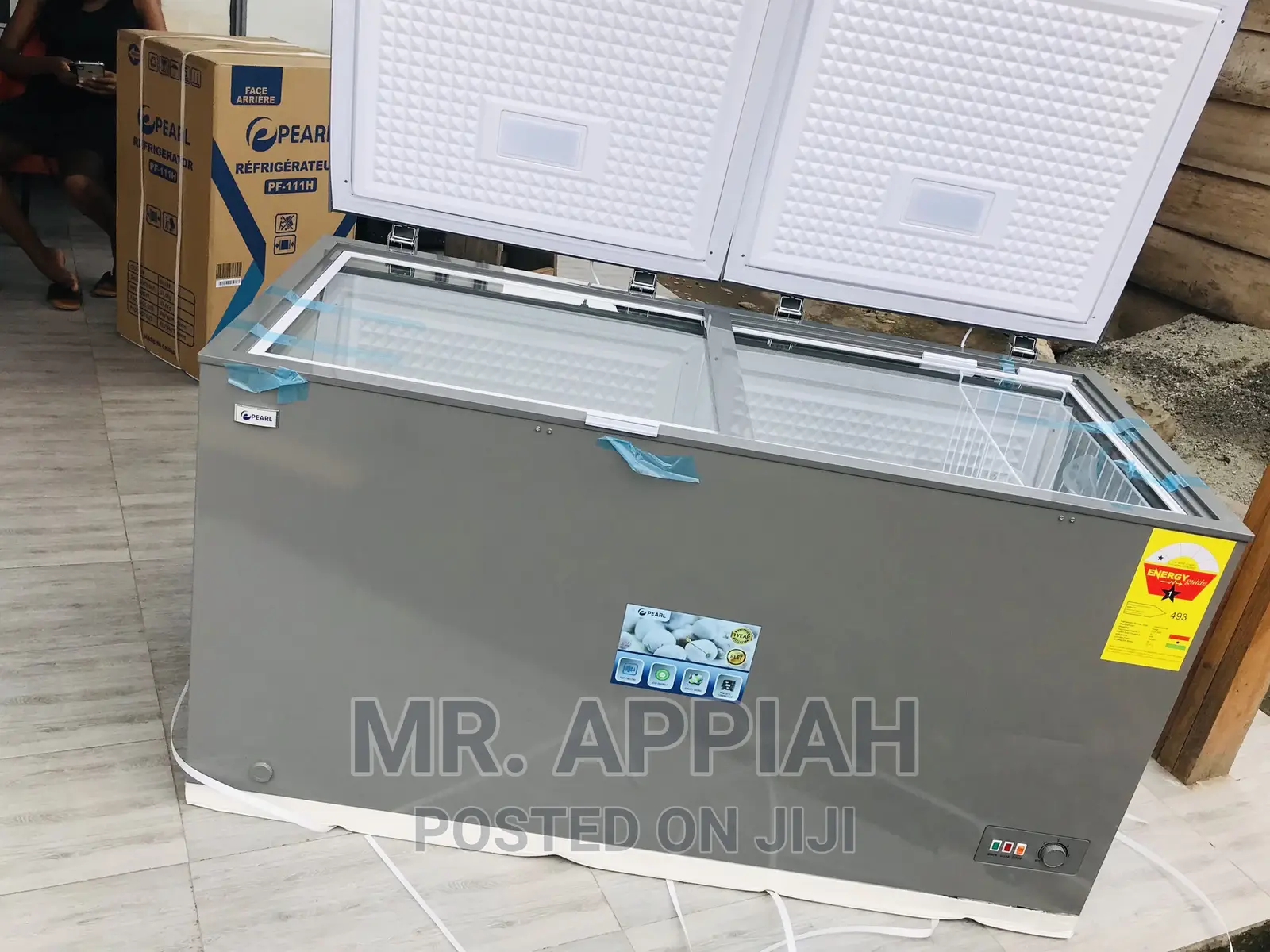 Quality Pearl PCF-550 400ltr Chest Freezer 