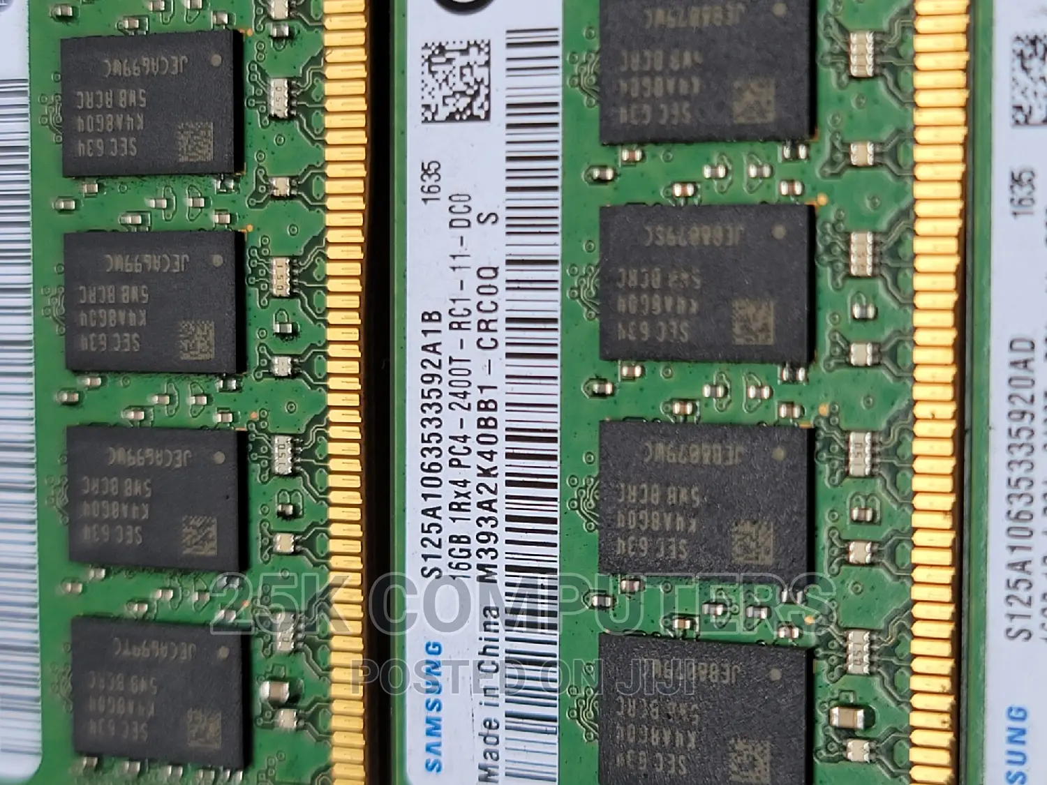 Samsung 16gb Pc4-2400t for Server Single