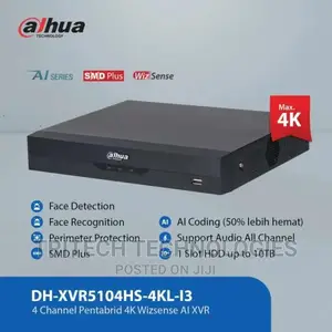 Dahua DVR 4ch 5mp Xvr5104hs-4kl-13 1 HDD