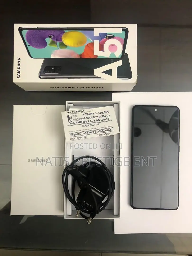New Samsung Galaxy A51 64 GB Black
