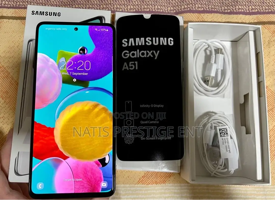 New Samsung Galaxy A51 64 GB Black