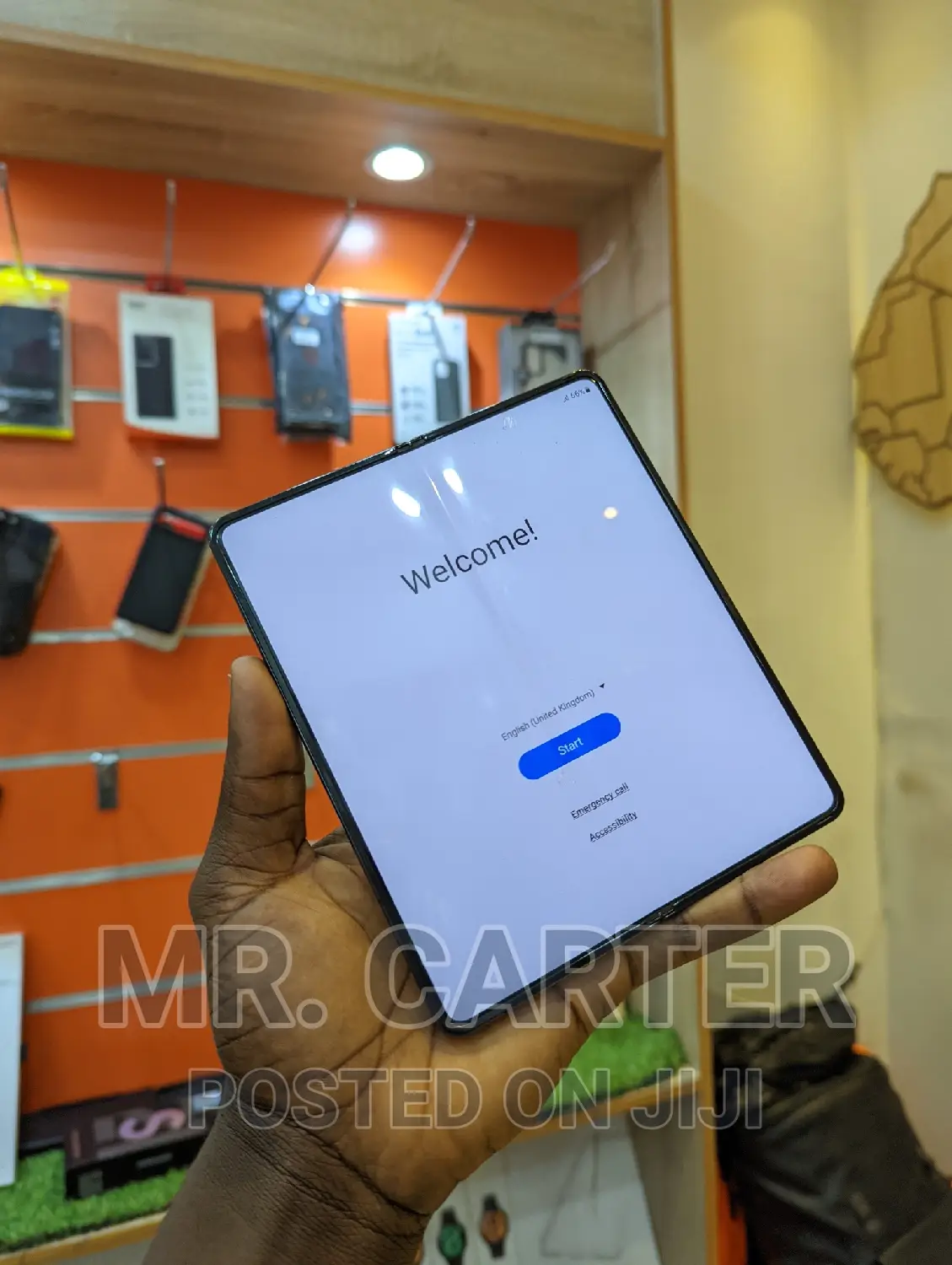 New Samsung Galaxy Z Fold4 256 GB Black