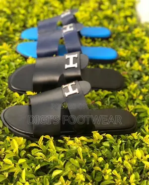 Hermes Leather Slippers