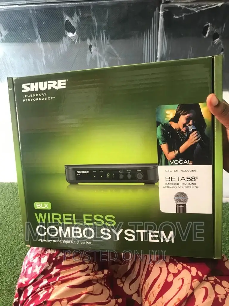 Shure BLX Beta58 Wireless Microphone (Single Microphone)