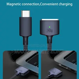 Type-c Male To Magnetic 3 Fast Charging Cable For Macbook