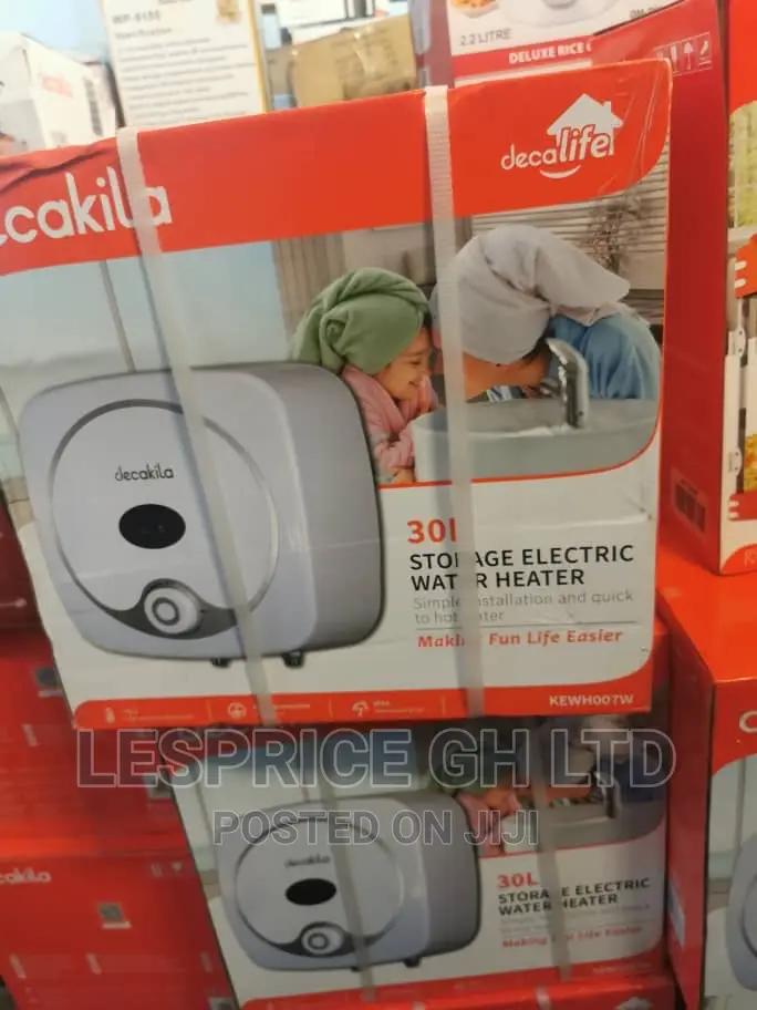Make Life Easier With Decakila 30L Water Heater