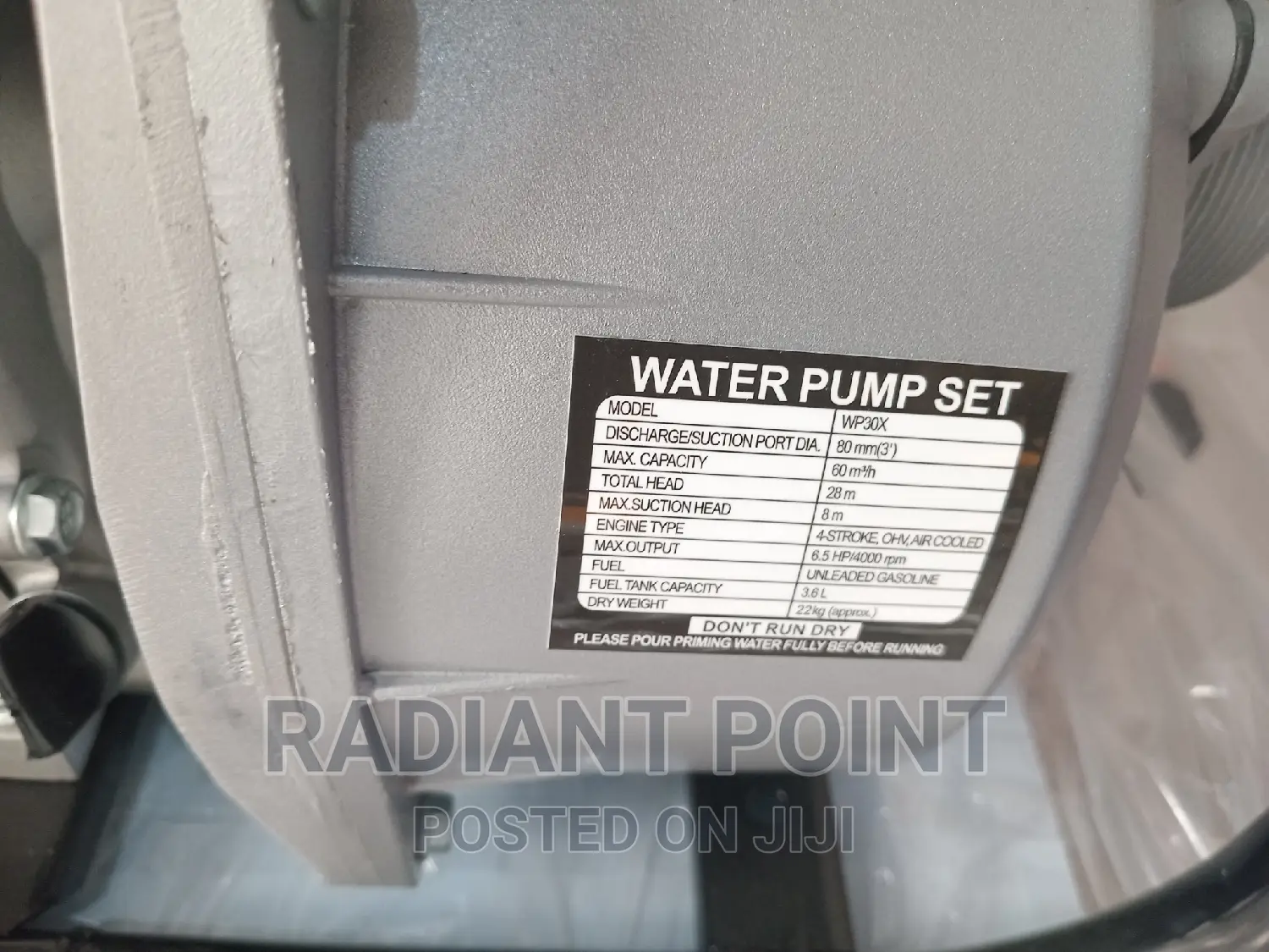 Honda Water Pump Set 3inches