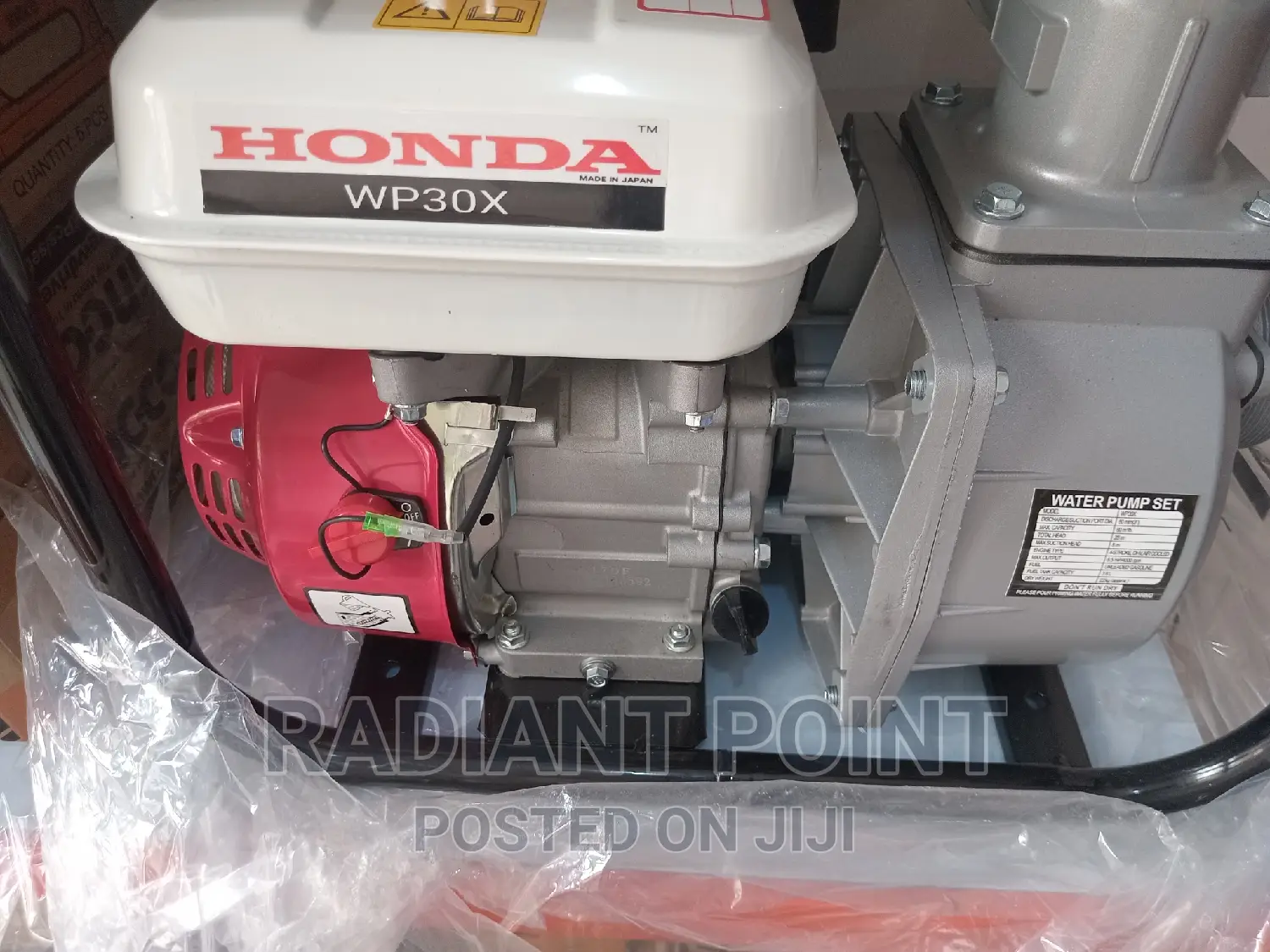 Honda Water Pump Set 3inches