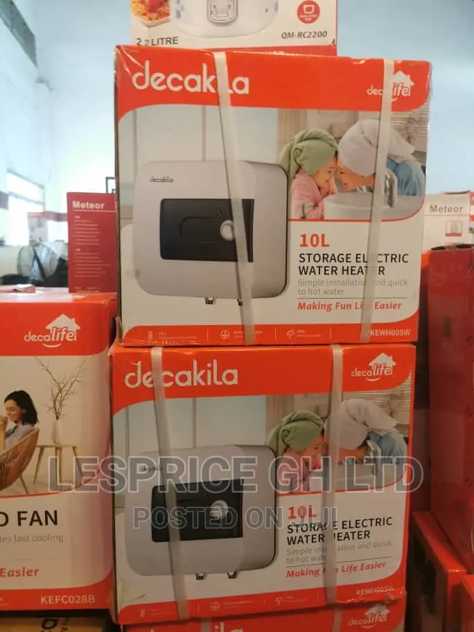 Live Good Life~Decalcomania 10L Water Heater