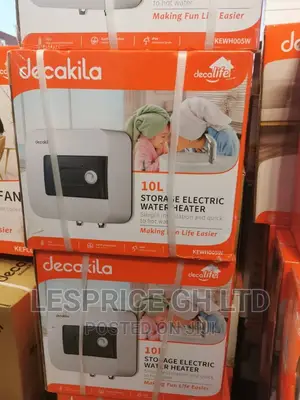 Quality Assured ~Decakila 10L Electric Water Heater